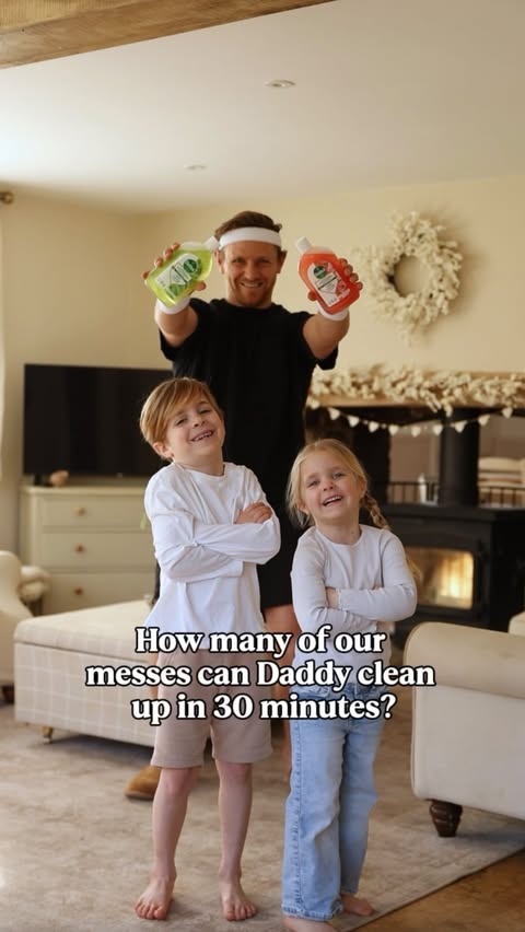 Instagram post by @thebraleyfamily for Home Bargains. Caption reads: [...] disinfectant, available in @homebargains ,....