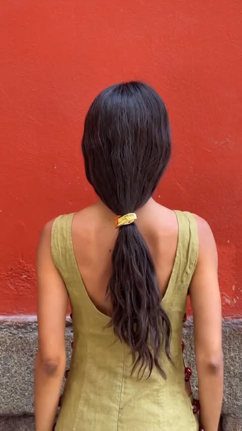 Instagram post by @cristinachenii for Monica Vinader Official. Caption reads: Sun-soaked days, vibrant surroundings & jewellery....