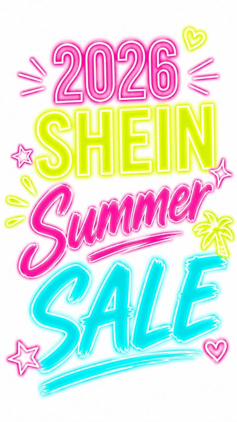 Instagram post by @awesomearinjay for SHEIN US. Caption reads: Sun’s out, sale’s on!! Download the SHEIN app,....