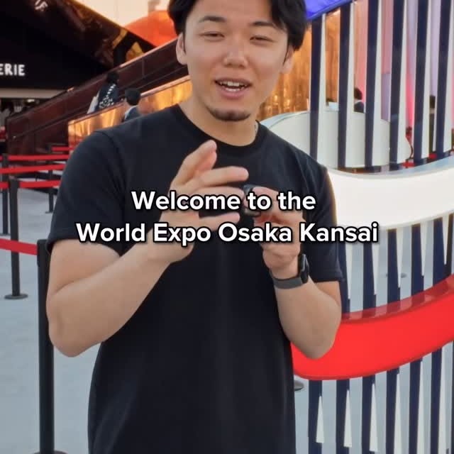 Instagram post by @takashiifromjapan for LVMH. Caption reads: Inside @lvmh space in the French Pavilion at the....