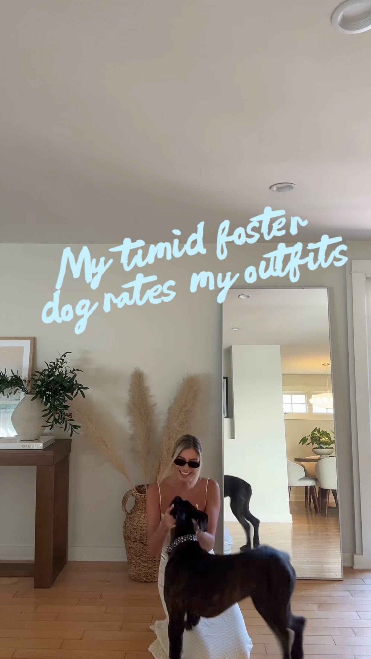 Instagram post by @emilyytanner for Monday Swimwear. Caption reads: [...] my dog voice lol*

Wearing all....