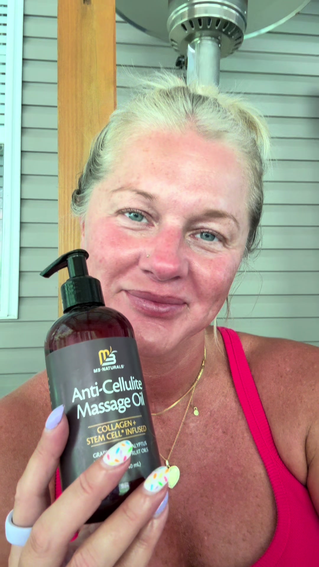 TikTok post by @glowwithdana for M3 Naturals. Caption reads: [...] I wasn’t sure I needed until now!! @M3....