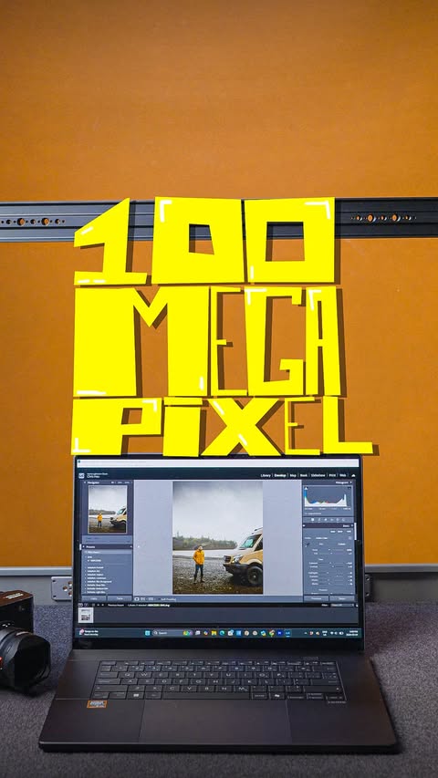 Instagram post by @thechrishau for AMD. Caption reads: [...] visuals tailored to different brands. My....