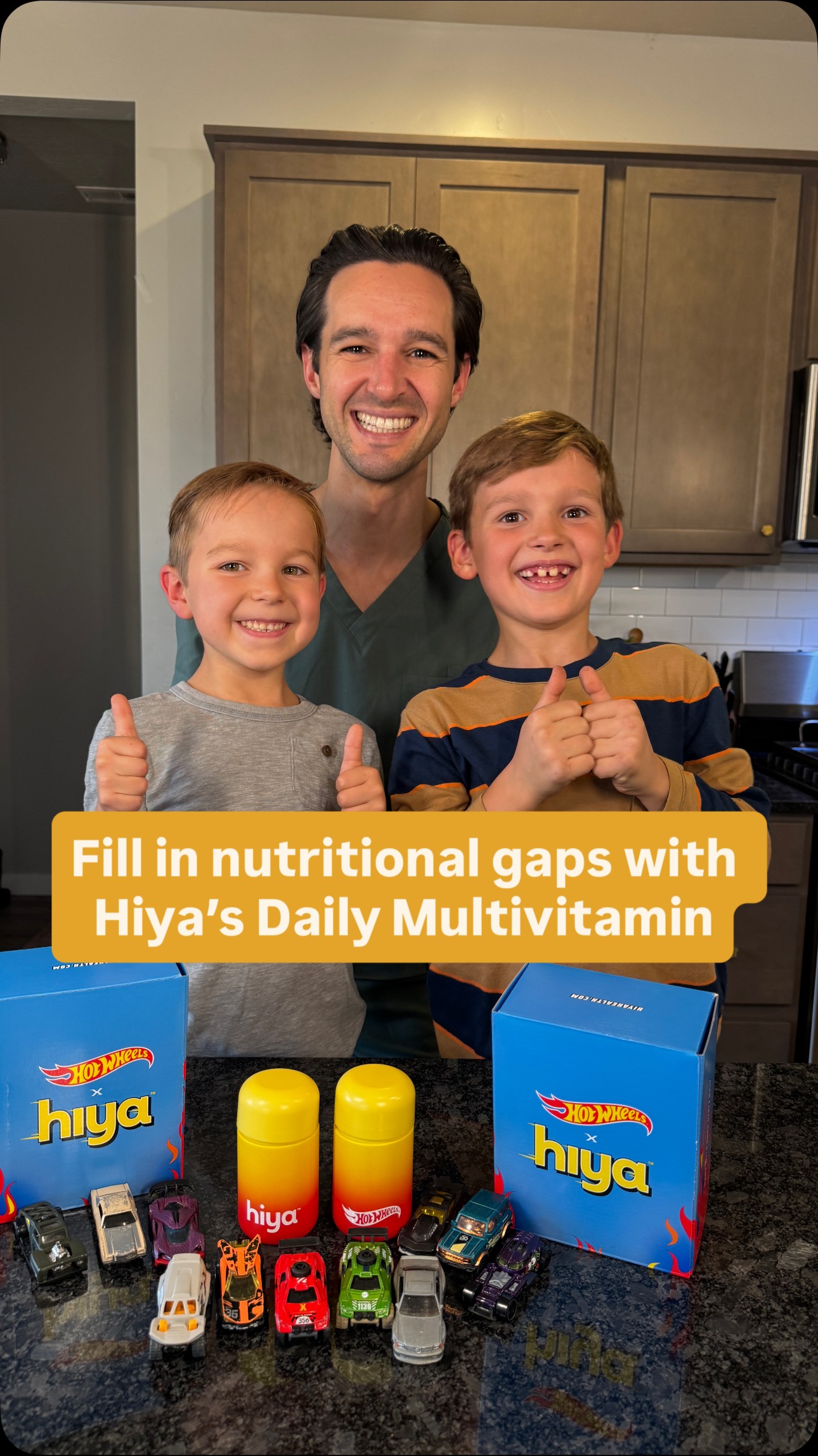 Instagram post by @restoration.dentistry for Hiya. Caption reads: 👉 Use my code DRCLAYTON for 50% off your first....