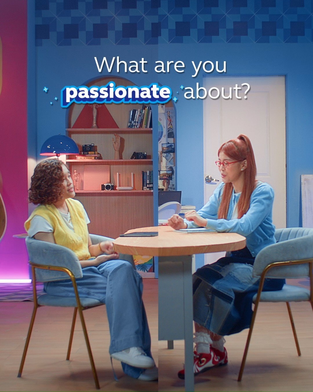 Instagram post by @bini_ph for Globe Telecom. Caption reads: What dreams are in the making for Clareene? ✨ Hear....