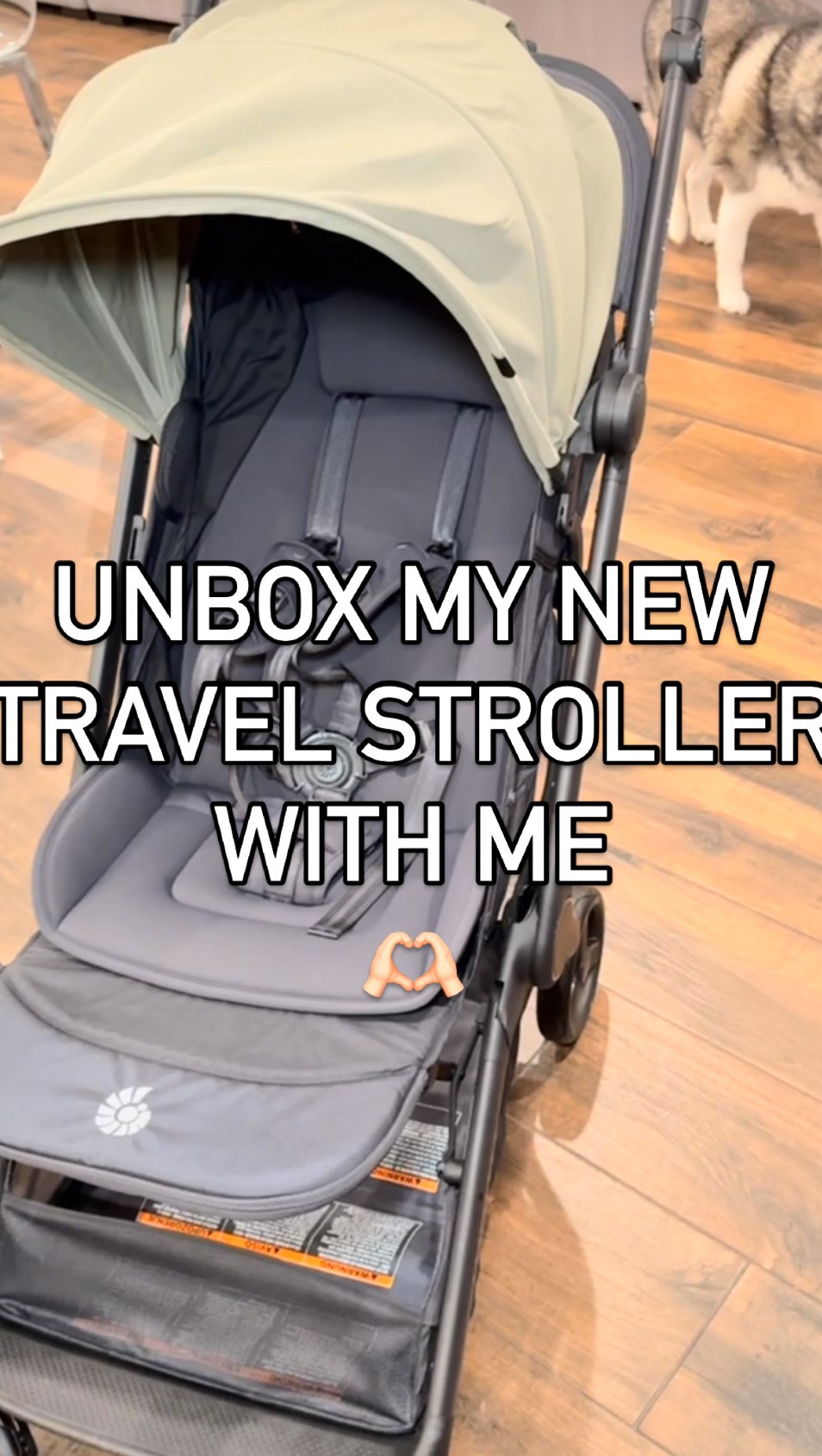 Instagram post by @rachelfuda for Ergobaby. Caption reads: In parenthood, the equivalency to getting a new....