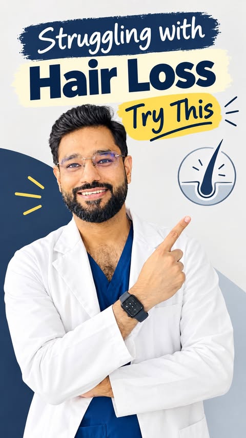 Instagram post by @dr.himanshu_grover_ for Man Matters. Caption reads: [...] about finding the right approach. Man....
