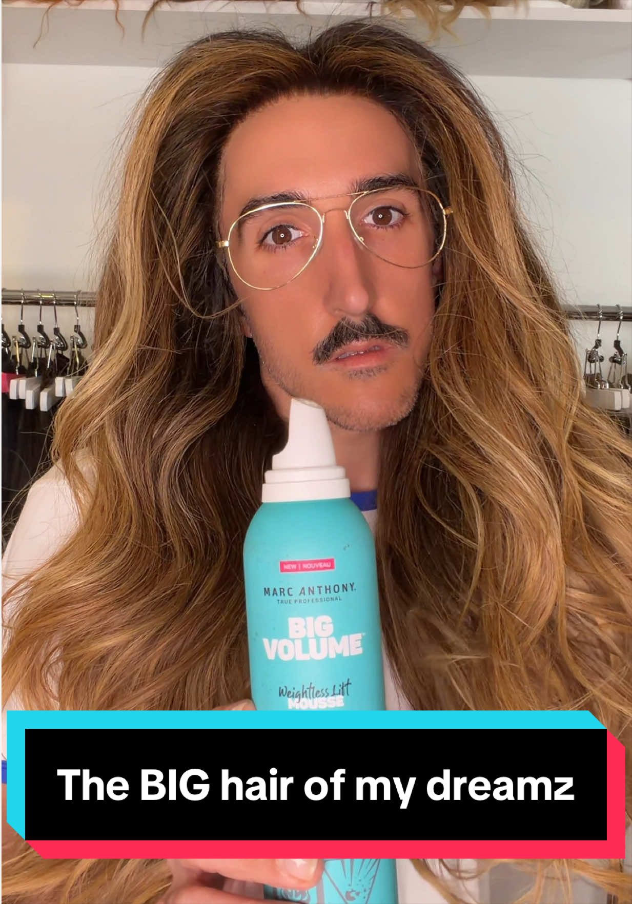 TikTok post by @itsclaytonhawkins for Marc Anthony Türkiye. Caption reads: Coming soon to a scalp near you! 🎬 @Marc Anthony....