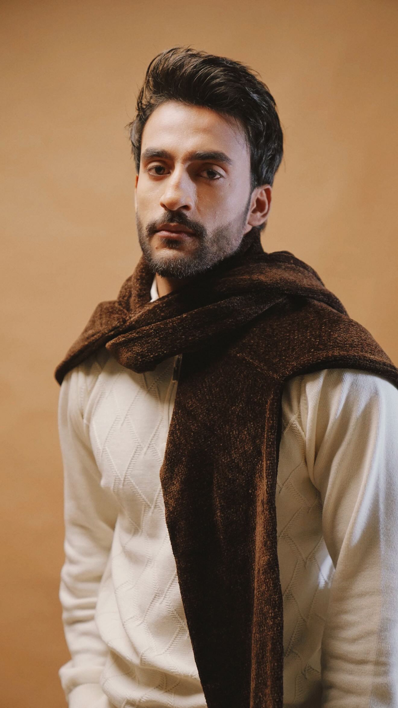 Instagram post by @vivekkeshari1 for RARE RABBIT. Caption reads: Winter ready with no compromises with Rare Rabbit.....