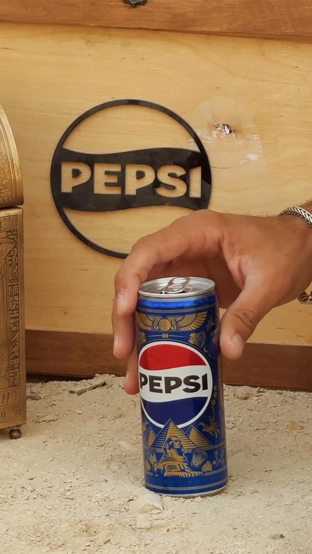 Instagram post by @doubletroubleent for PepsiCo. Caption reads: Not just a Can — a statement.
The Pepsi Special....