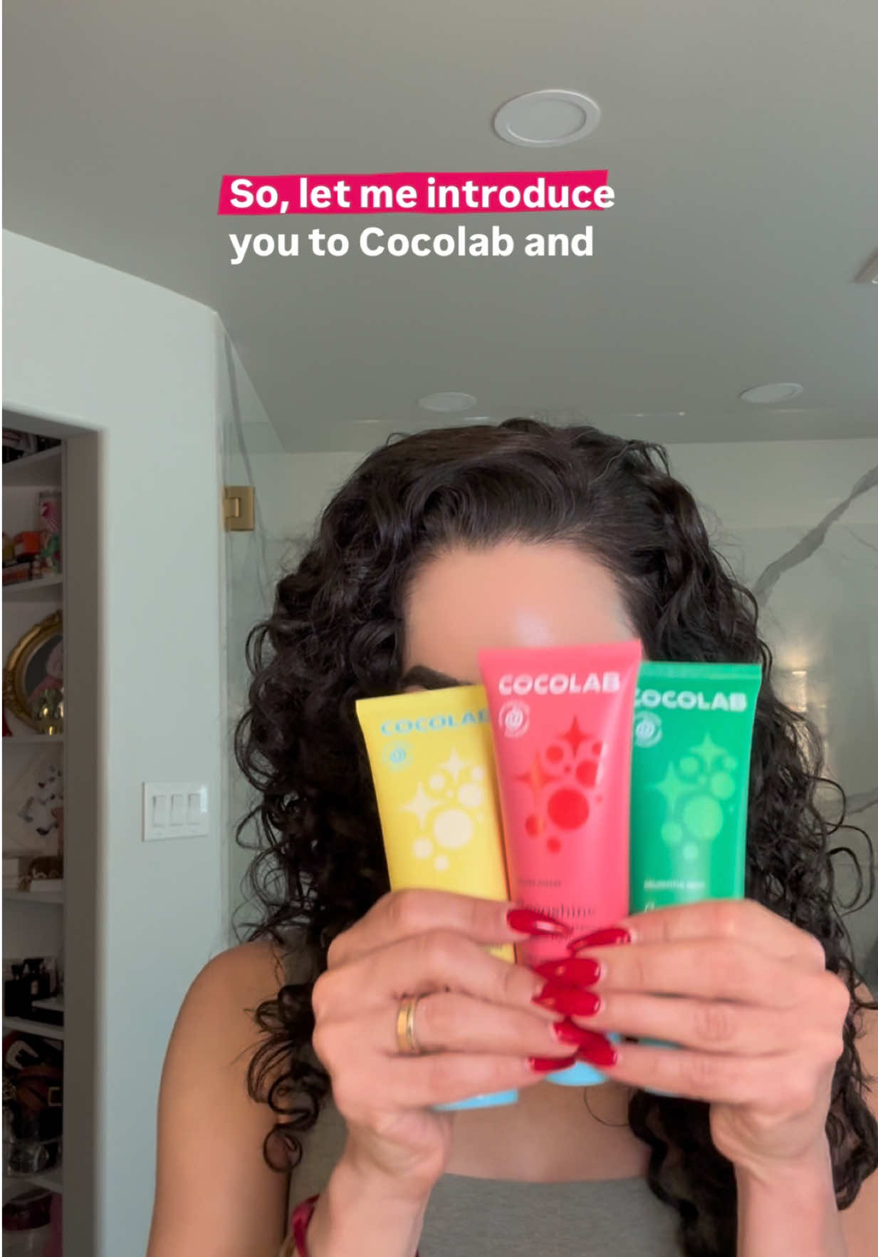 TikTok post by @dr.lindaparra for Cocofloss. Caption reads: It’s not often I get excited about a product line....