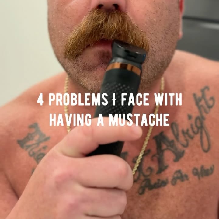 Instagram post by @fit2serve1 for Dollar Shave Club. Caption reads: At least I know when I start biting it, it is time....