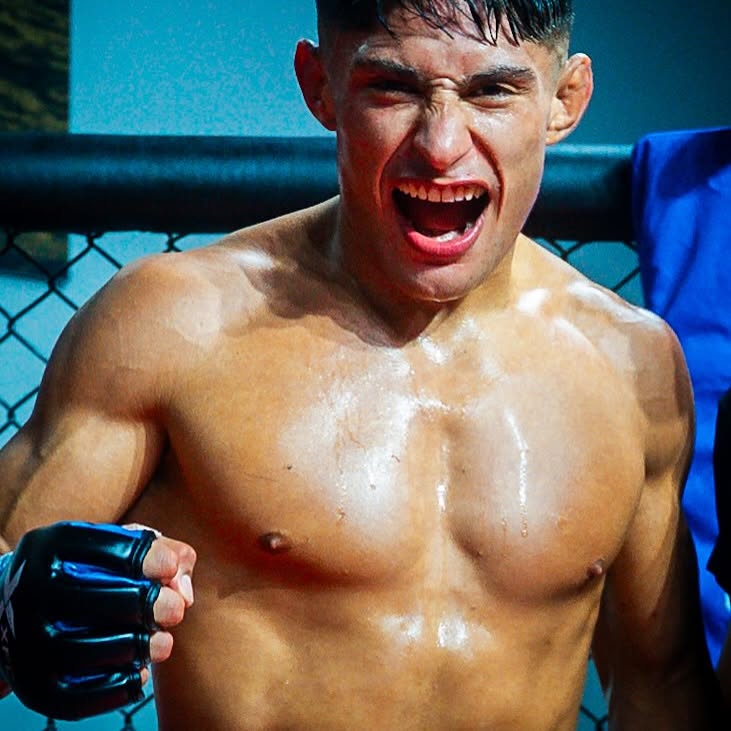 Instagram post by @thenewborn33 for Goat Shed Academy. Caption reads: Not just a fighter, proof that grit breeds....