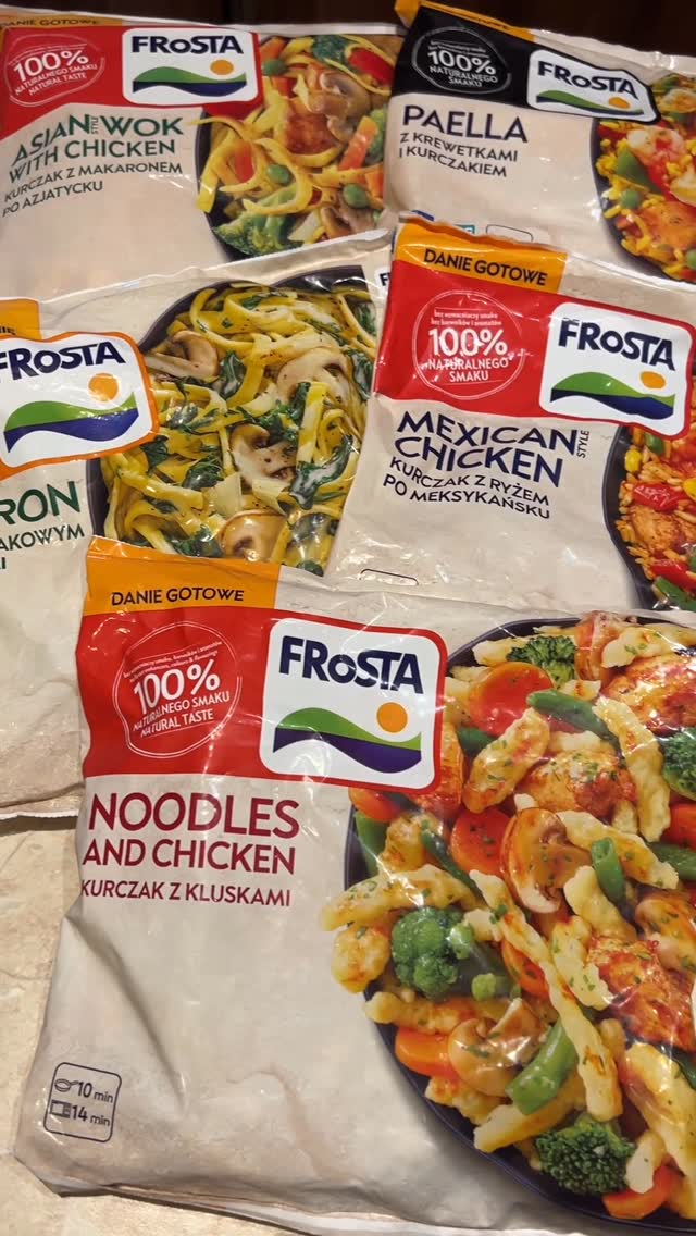 Instagram post by @justyna_meinert for FRoSTA Polska. Caption reads: #współpracareklamowa dla @frosta_pl 

Jeżeli....