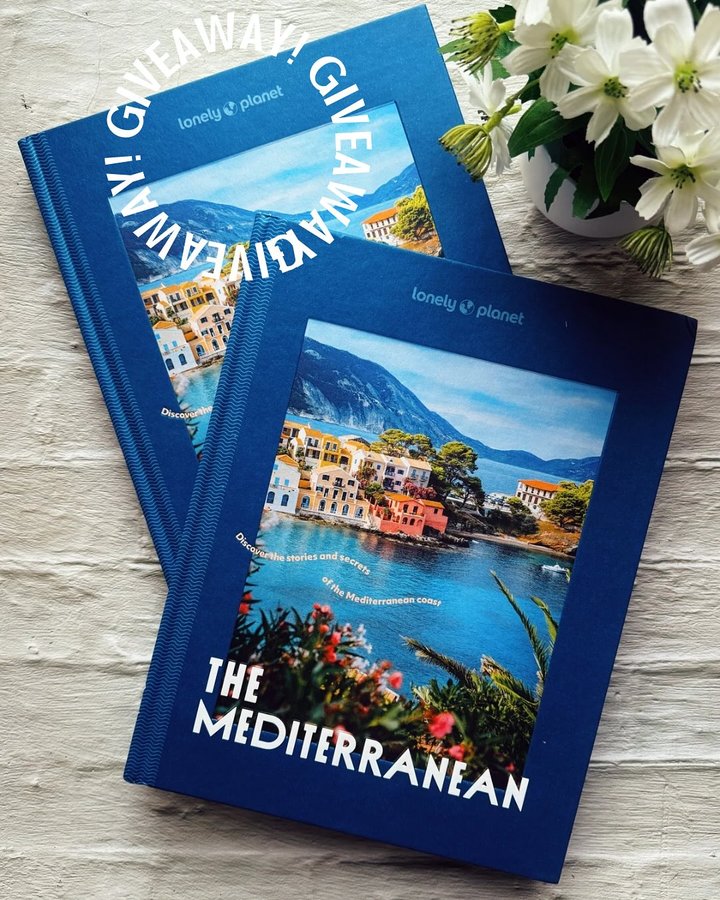 Instagram post by @aneedleinmybookstack for Lonely Planet. Caption reads: [...] 
𝗧𝗵𝗲 𝗠𝗲𝗱𝗶𝘁𝗲𝗿𝗿𝗮𝗻𝗲𝗮𝗻
Lonely....