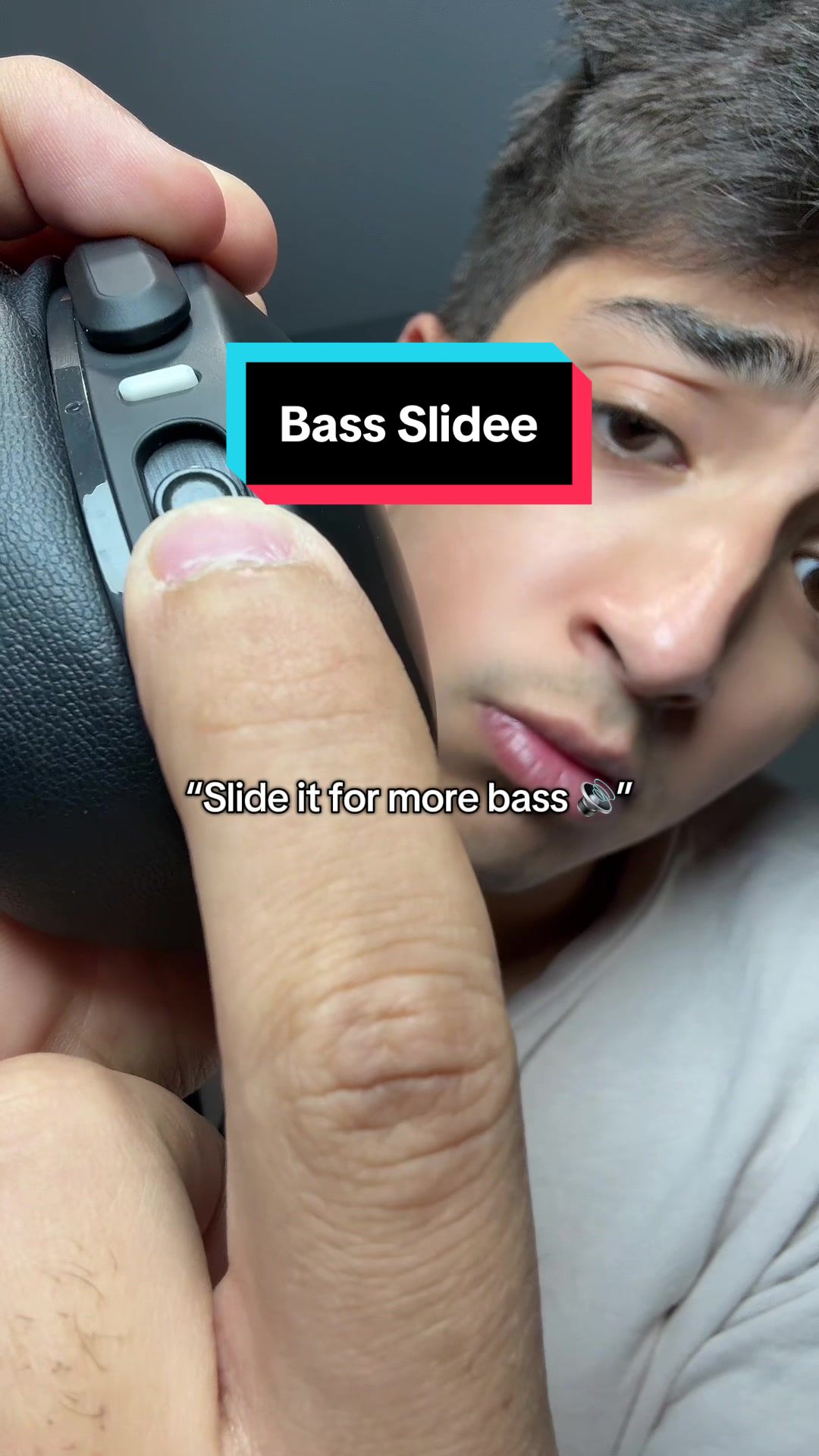 TikTok post by @steeldealz for Skullcandy. Caption reads: [...] headphones are insane.. #headphones....