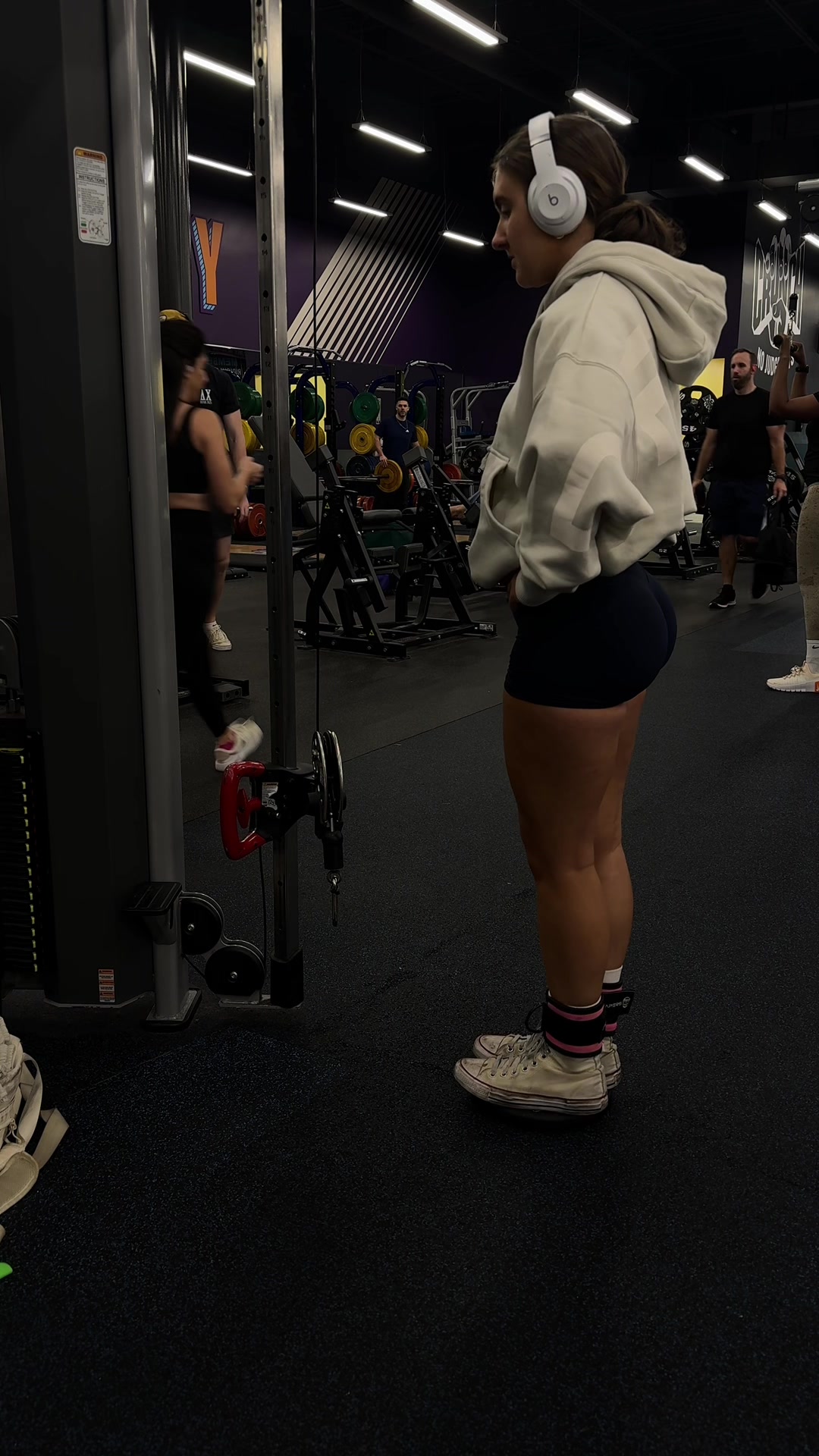 TikTok post by @brookepoulton for Gymreapers. Caption reads: if you want BBL allegations in 2026 i got you!....