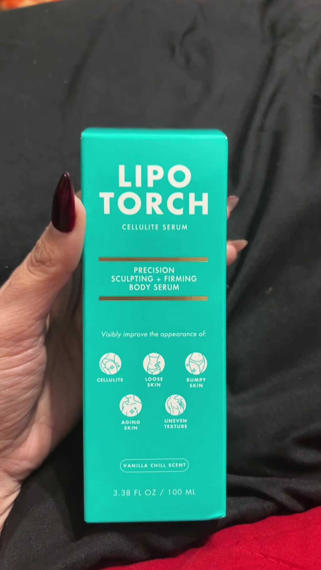 TikTok post by @dora_86_ for Truly Beauty. Caption reads: @Truly Beauty I just got my hands on the Lipo....