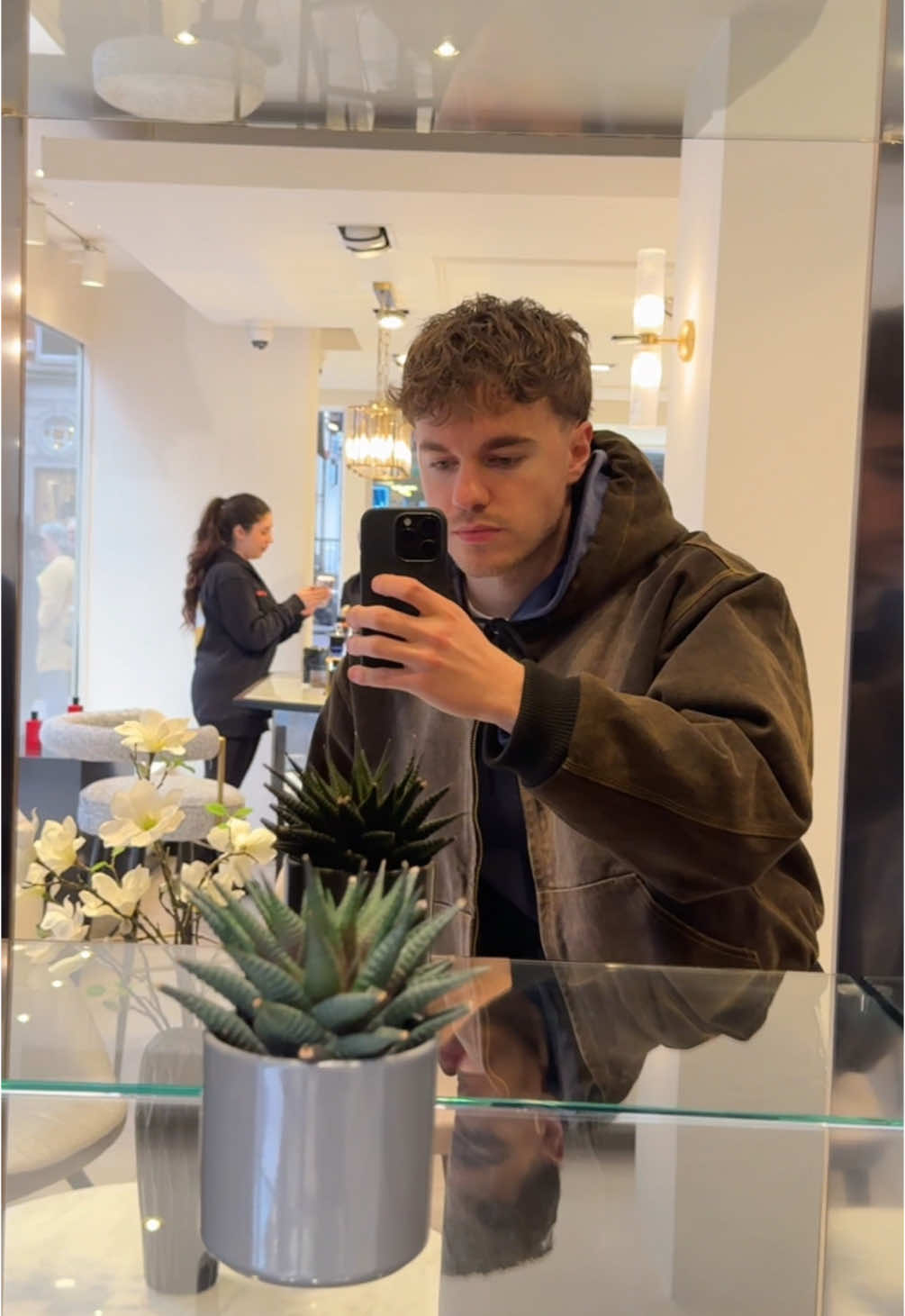 TikTok post by @im.5ft for Atyab Al Marshoud. Caption reads: [...] Day Shopping 💕 @Atyab Almarshoud ....