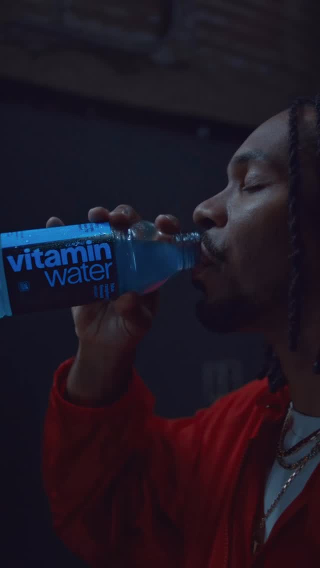 Instagram post by @erickthearchitect for vitaminwater. Caption reads: this was very fun @vitaminwater thanks for....