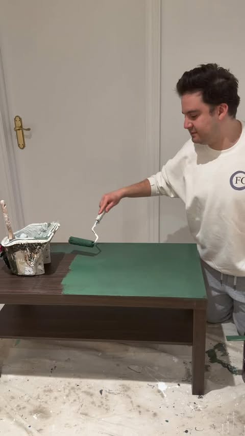 Instagram post by @josh.zilberberg for BEHR Paint. Caption reads: Watching shady reality shows has taught me two....