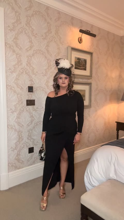 Instagram post by @sarahs_cork_home for River Island. Caption reads: Wedding ready!!
What do you think of my hat....