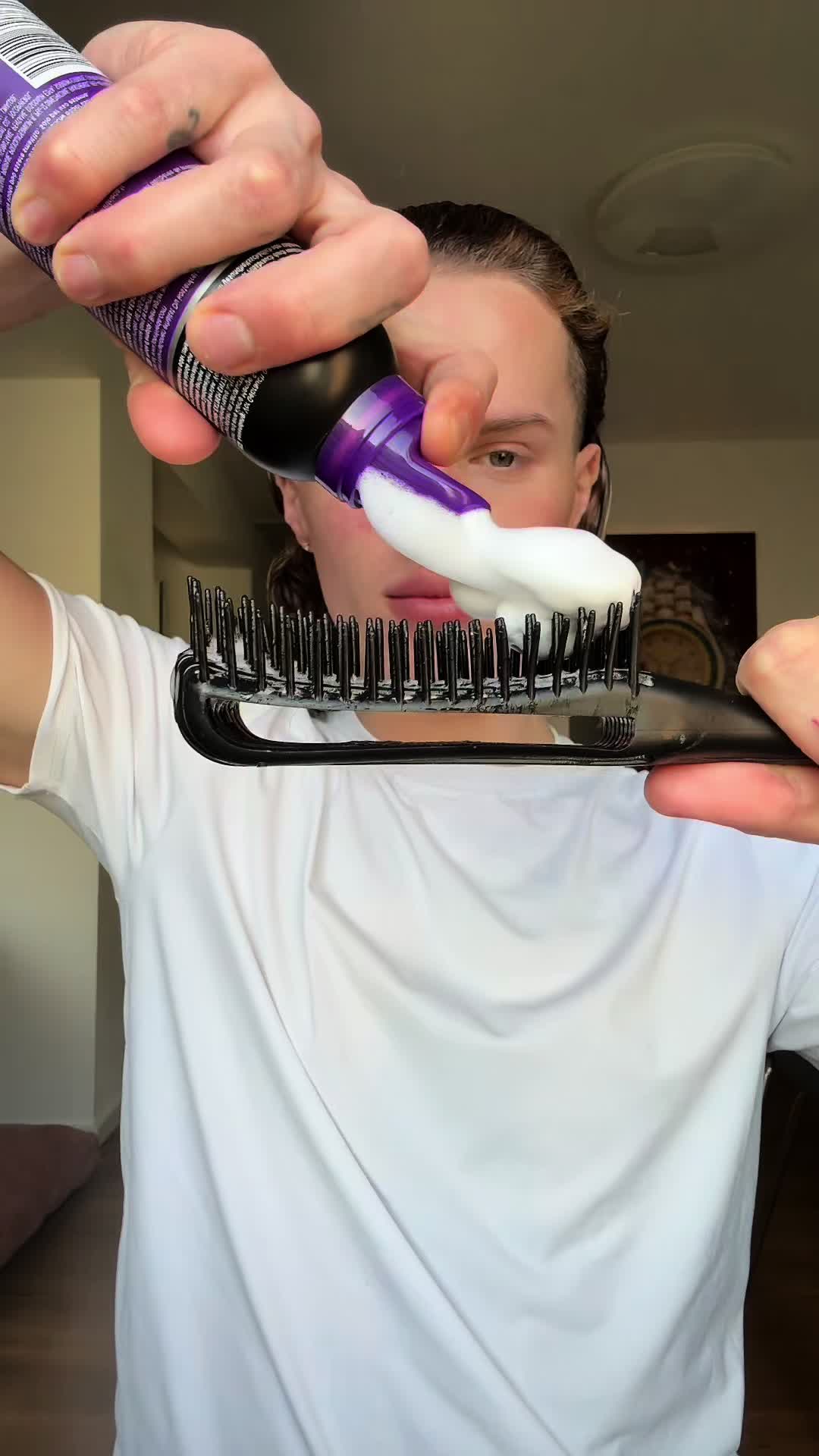 TikTok post by @iamfabrice22 for John Frieda. Caption reads: Winter Curl Refresh ❄️@John Frieda ....