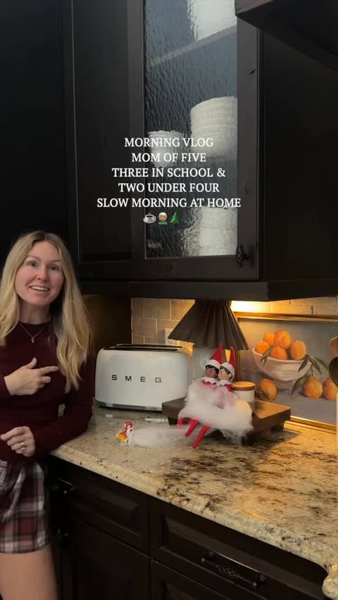 Instagram post by @kerenswan for tonies. Caption reads: mornings are my fav, the magic is everywhere....