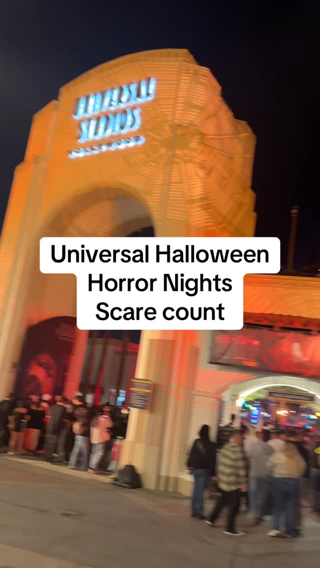 Instagram post by @mikailadancer for Halloween Horror Nights. Caption reads: I think it’s safe to say I’m a Christmas kinda....