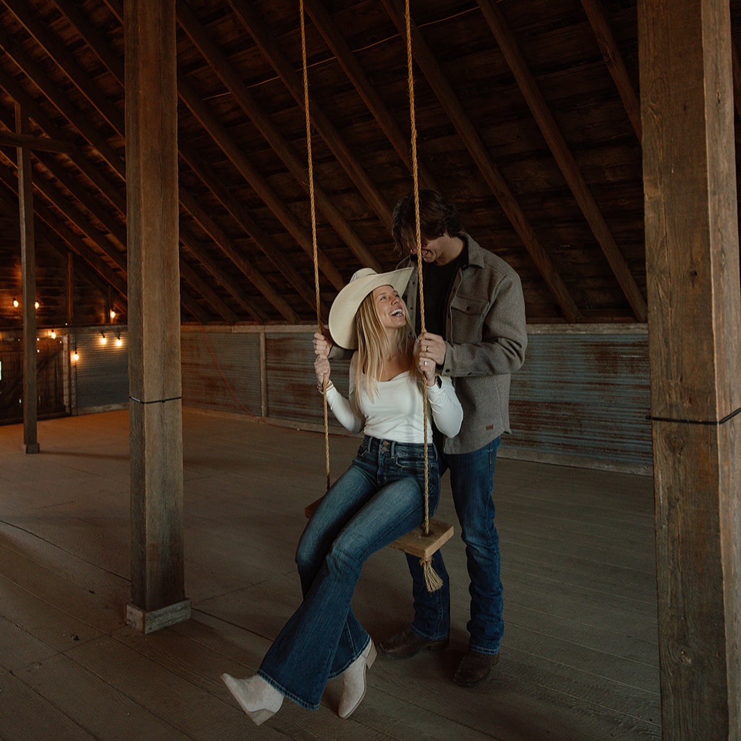 Instagram post by @livandty12 for Buckle. Caption reads: just a little country love story 🤎 #bucklepartner....