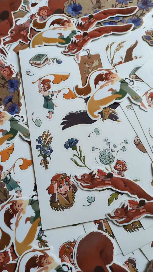 Instagram post by @schmoedraws for StickerApp. Caption reads: Can you guess what I will use them for?

Thank you....