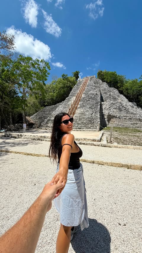 Instagram post by @lalenetta for GetYourGuide. Caption reads: [...] and not just stay in a resort? 🌮✨....