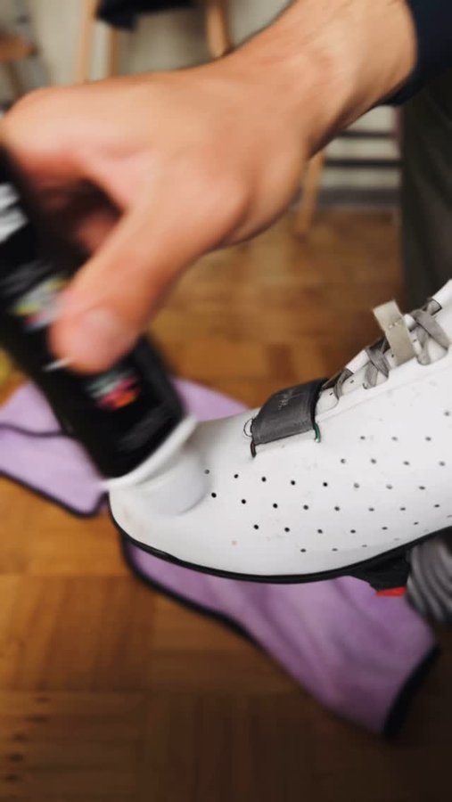 Instagram post by @wannabcyclist for Dynamic Bike Care. Caption reads: [...] using the brand new Touch Up from....