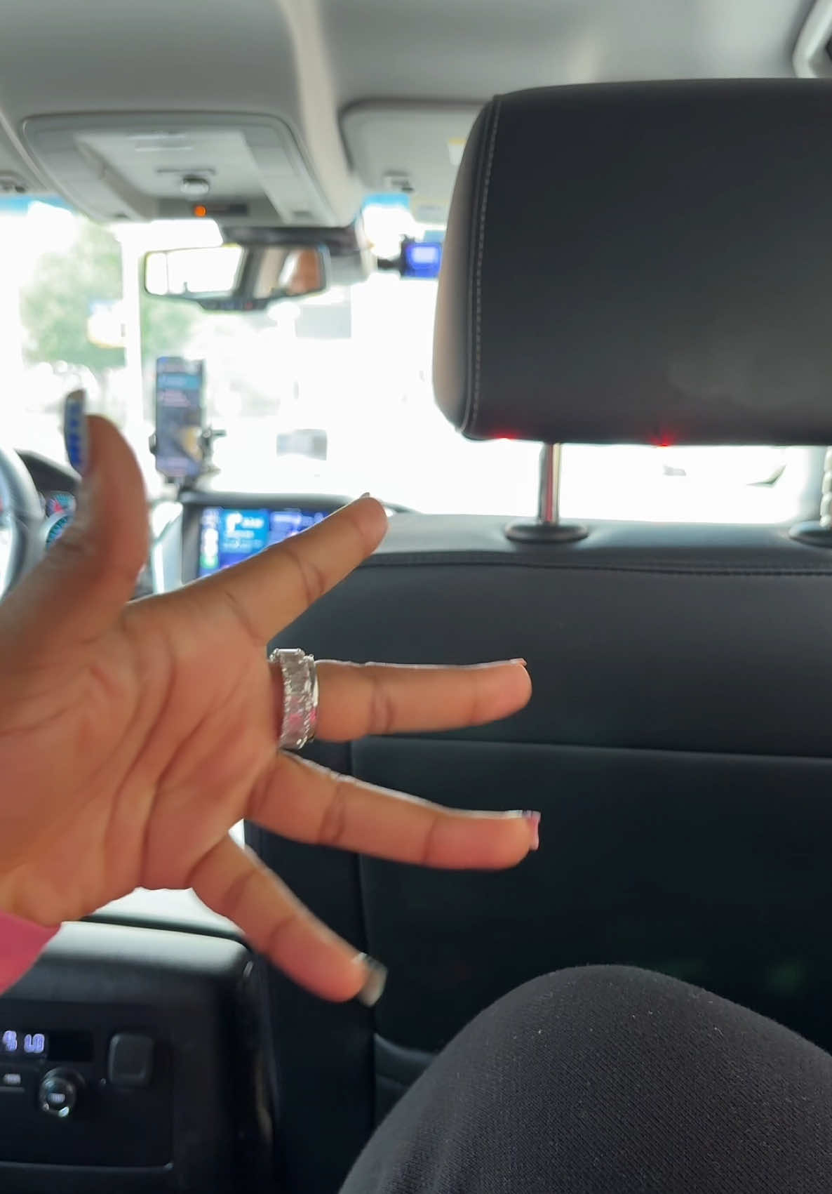 TikTok post by @aiyannace for Lyft. Caption reads: We're getting delivered to beauty with Lyft and....