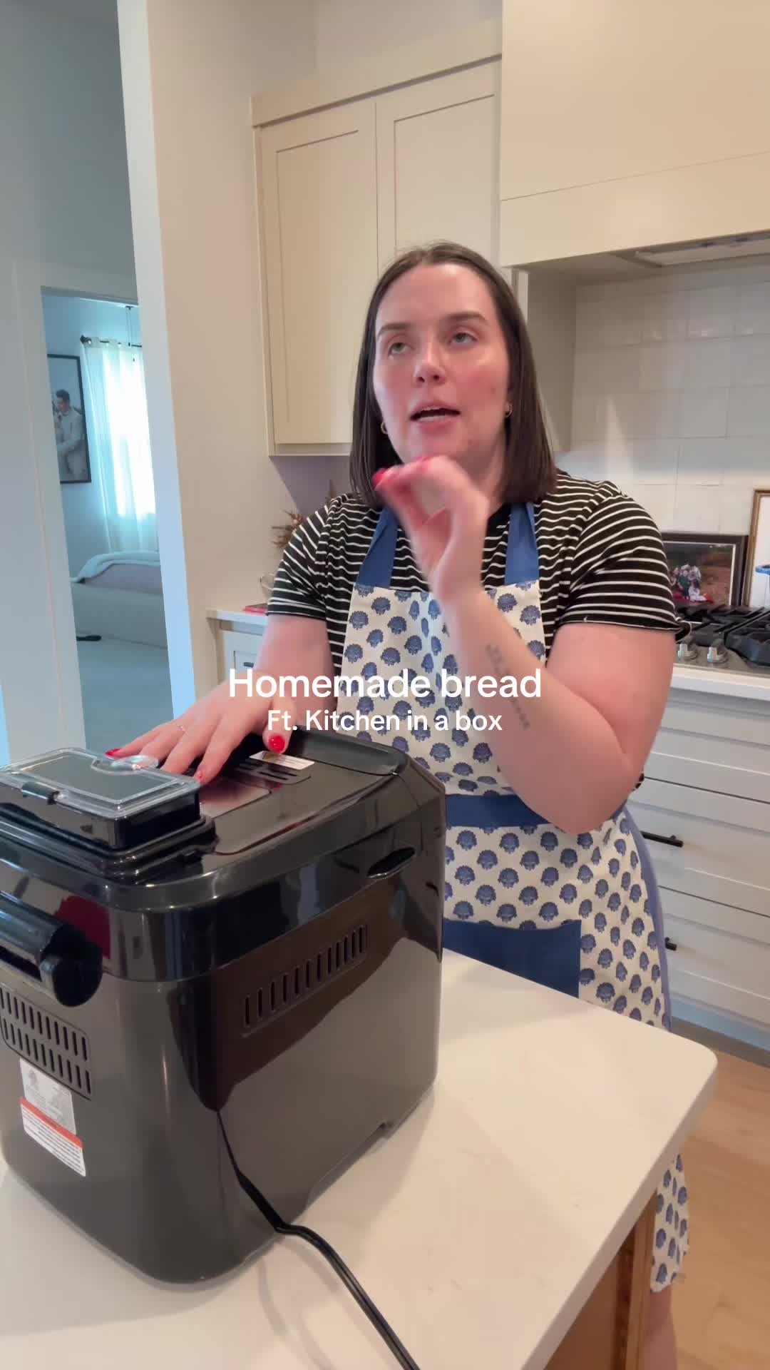 TikTok post by @knc_123 for Kitchen in the Box. Caption reads: [...] my life easier and healthier! @Kitchen in....