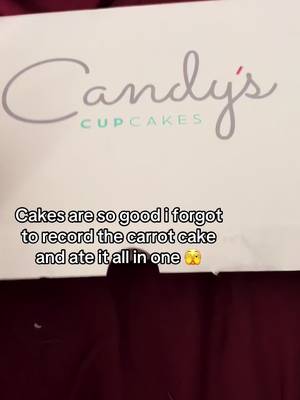 TikTok post by @siennaa.sharp for Candy's Cupcakes. Caption reads: [...] more!!!!@Candy’s Cupcakes #cake....