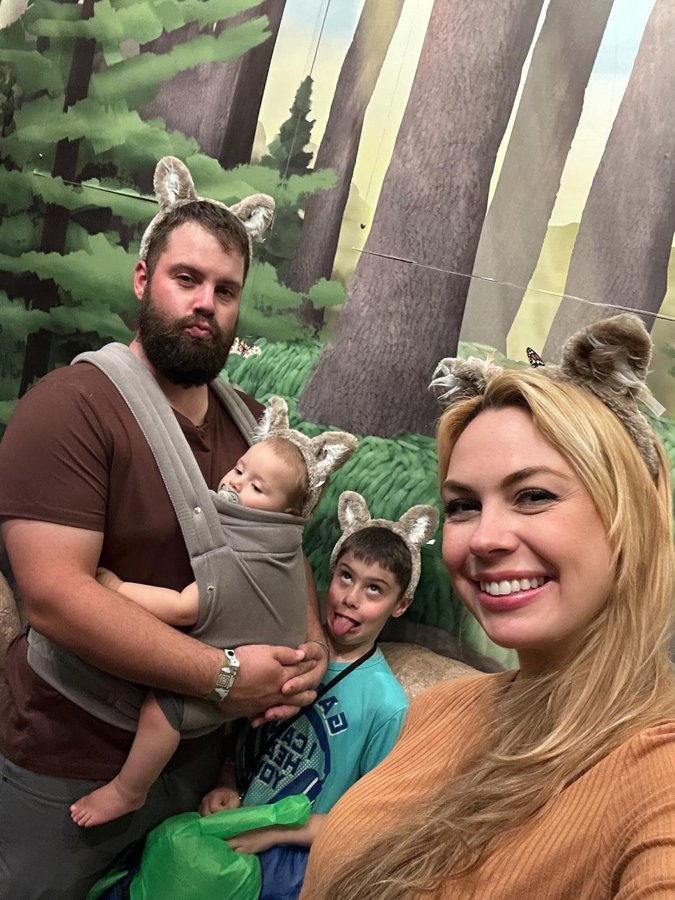 Instagram post by @gabrielleirion for Great Wolf Lodge. Caption reads: Our weekend at @greatwolflodge was absolutely....