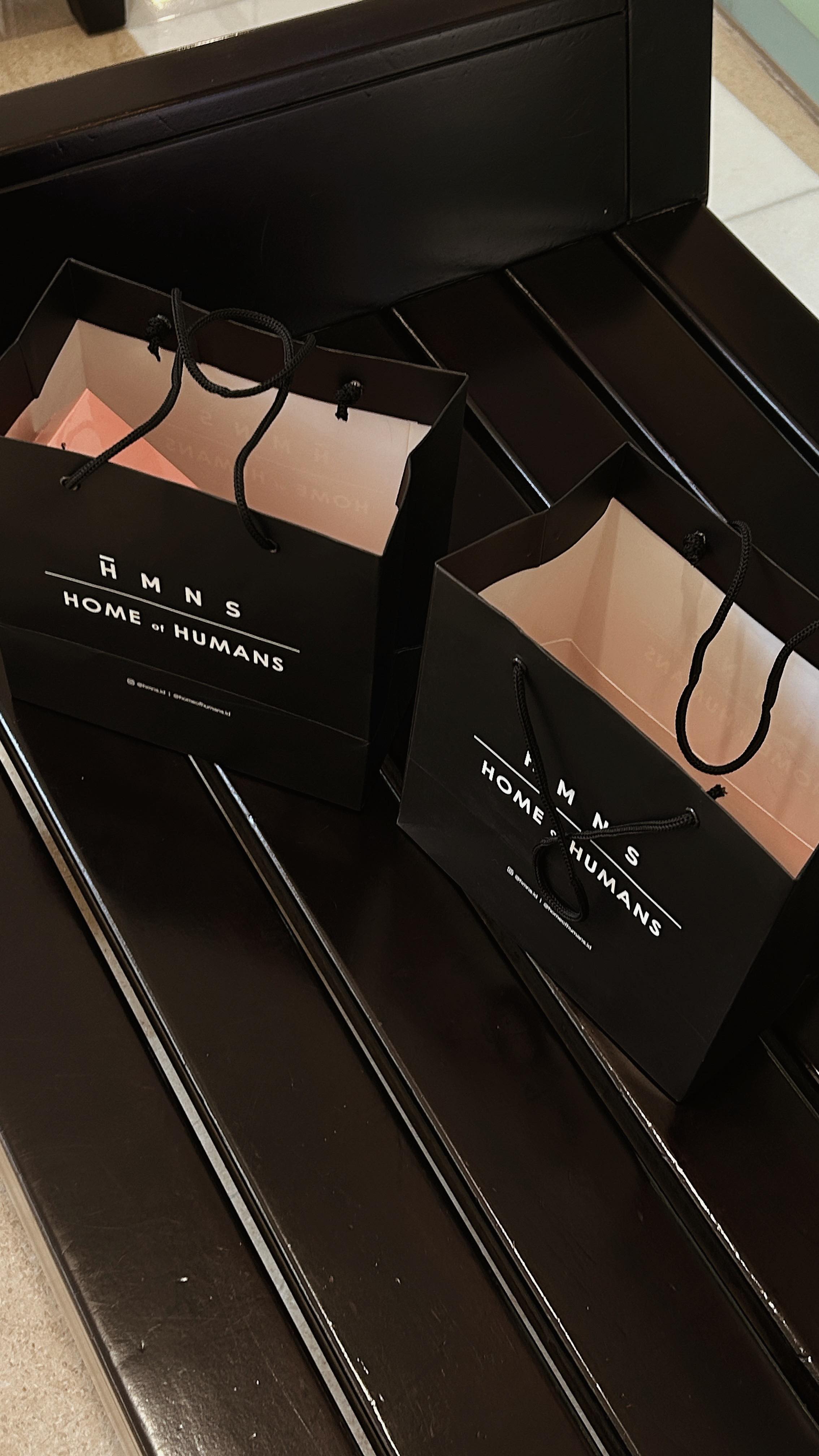 Instagram post by @arramhrn for HMNS. Caption reads: [...] launch Nourishing Hair Perfumes from....