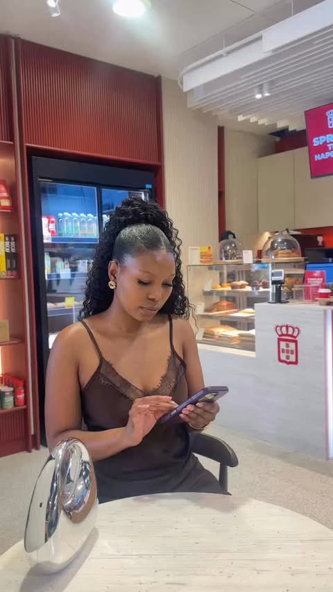 Instagram post by @ney_ngwane for The Best Things to Know. Caption reads: Turns out my VodaBucks can get me coffee ☕️ #ad.
