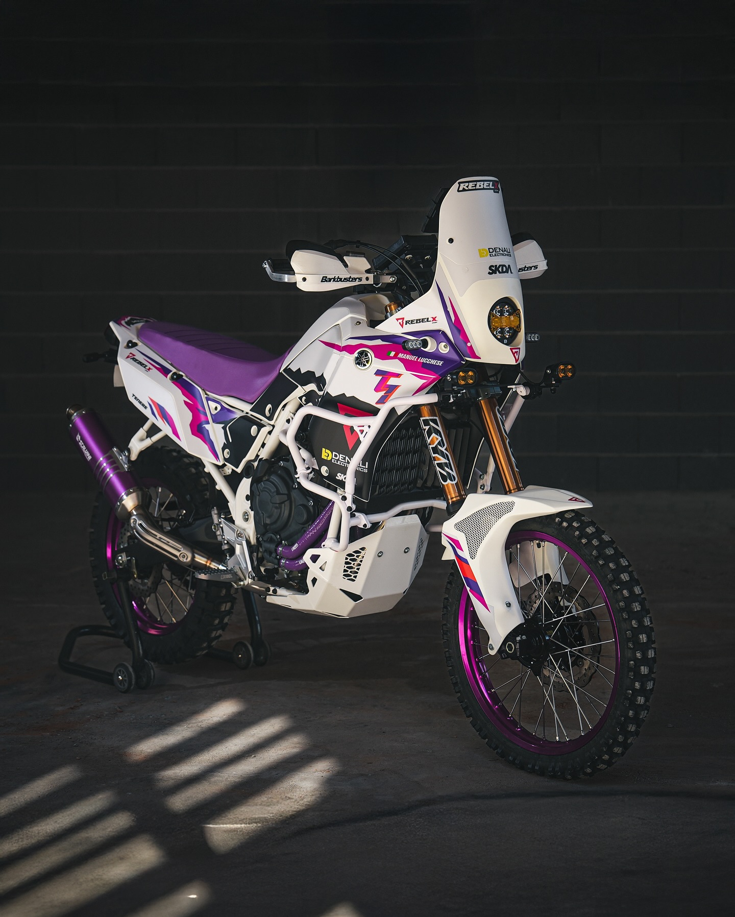 Instagram post by @rebelxsports for Outback Motortek. Caption reads: We enjoy building special limited edition bikes....