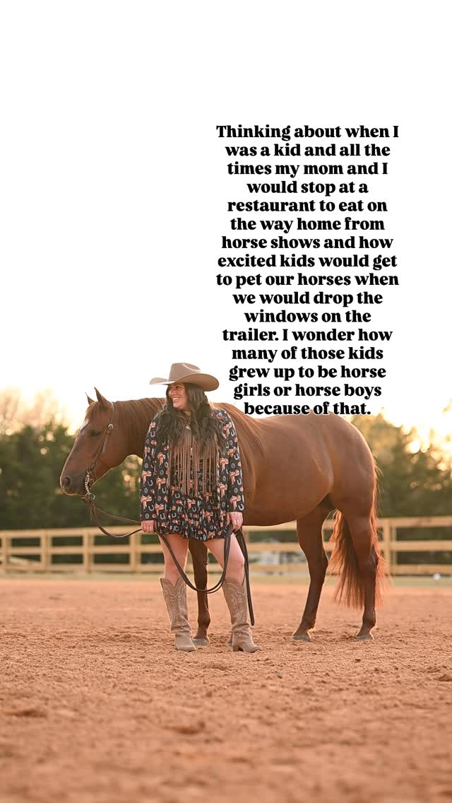 Instagram post by @queencityequestrian for Rock and Roll Denim. Caption reads: Outfitted in @rockandrolldenim 😎
Use code....