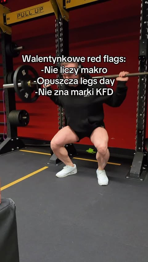 Instagram post by @atomowapchla for KFD. Caption reads: [reklama] Kod rabatowy @kfdnutrition :....