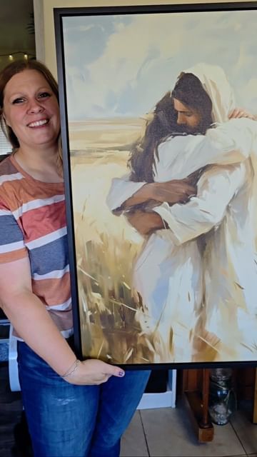 Instagram post by @coralieseright for Havenlight. Caption reads: What does Jesus mean to you?
To me, he means....