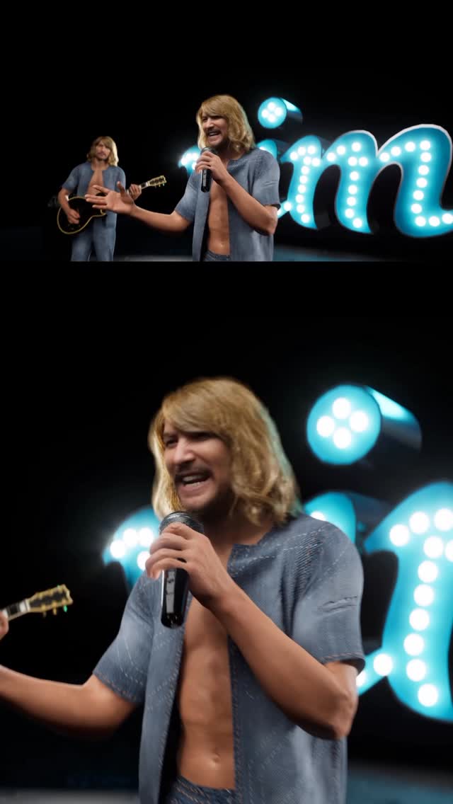 Instagram post by @cinematographydb for Vimeo. Caption reads: Unreal Engine music video I created for my @vimeo....