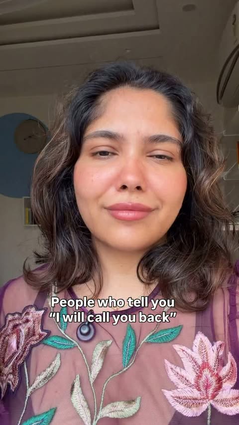 Instagram post by @thatindianchick_ for Adobe Video & Motion. Caption reads: I’ll also call back after 2 hours now that I’m....