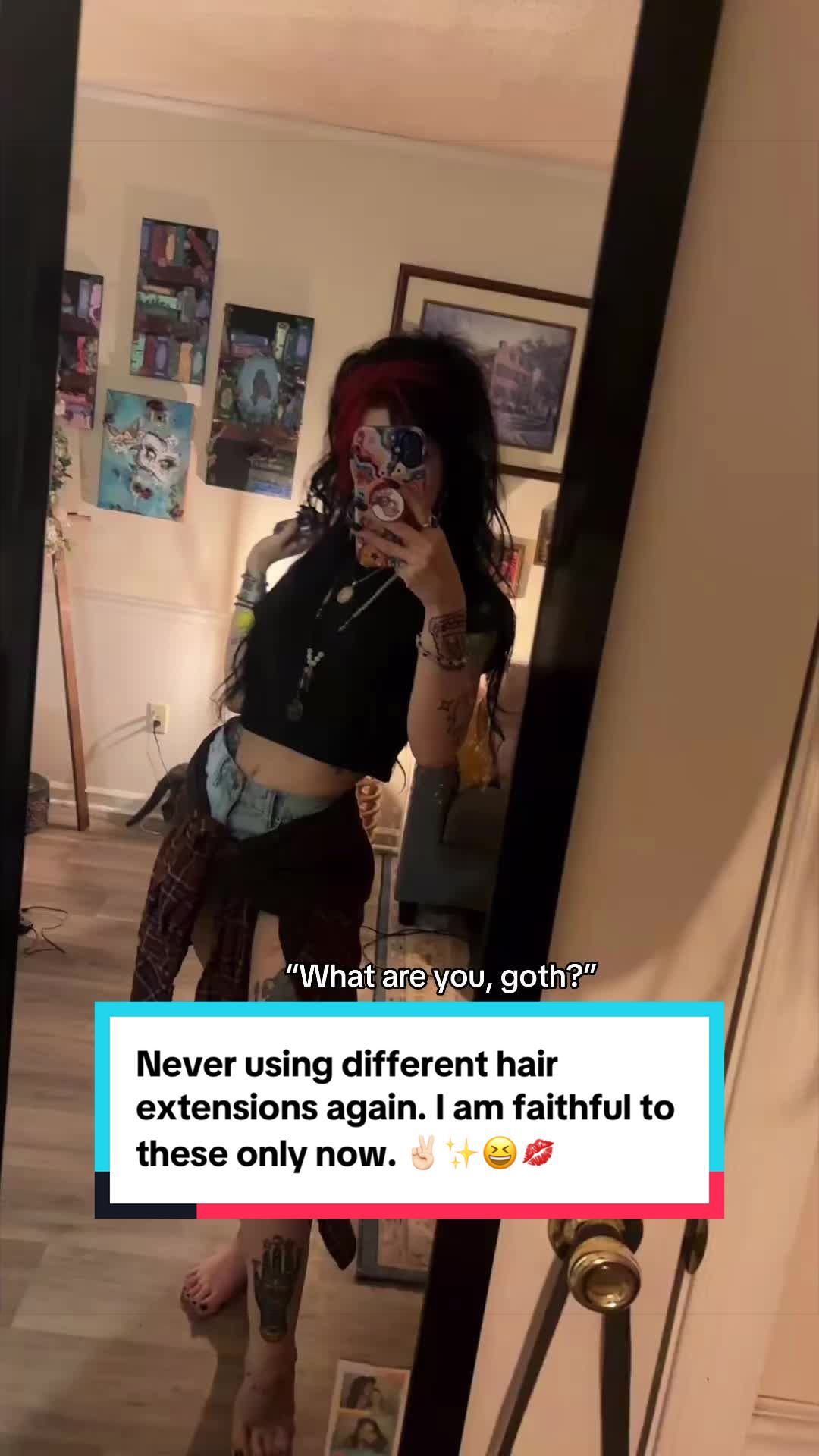 TikTok post by @persephoneunderground33 for Full Shine. Caption reads: [...] I have a good bit of experience lol.....