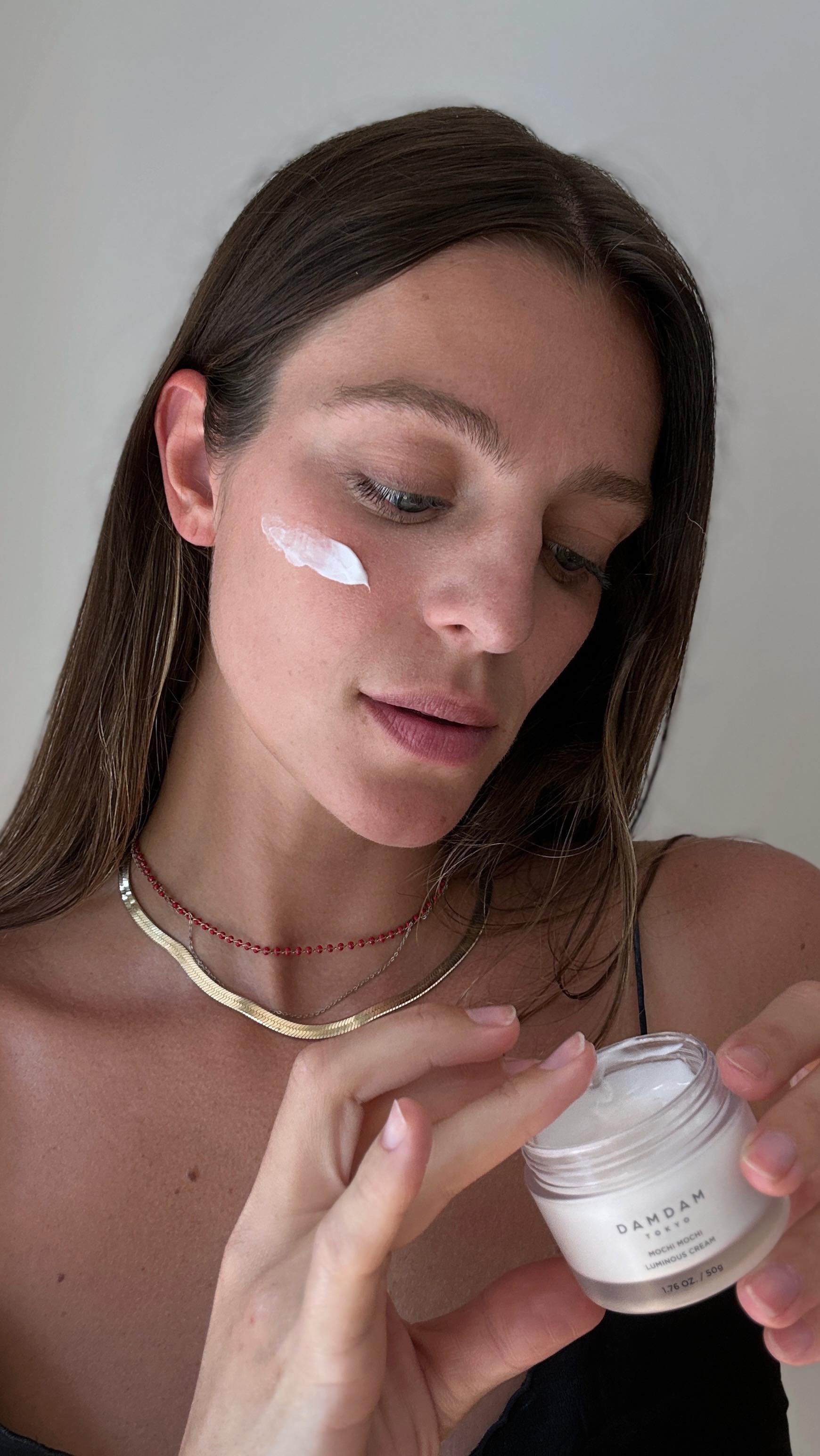 Instagram post by @ashleyellenhoward for DAMDAM. Caption reads: I was introduced to @damdamtokyo last year and....