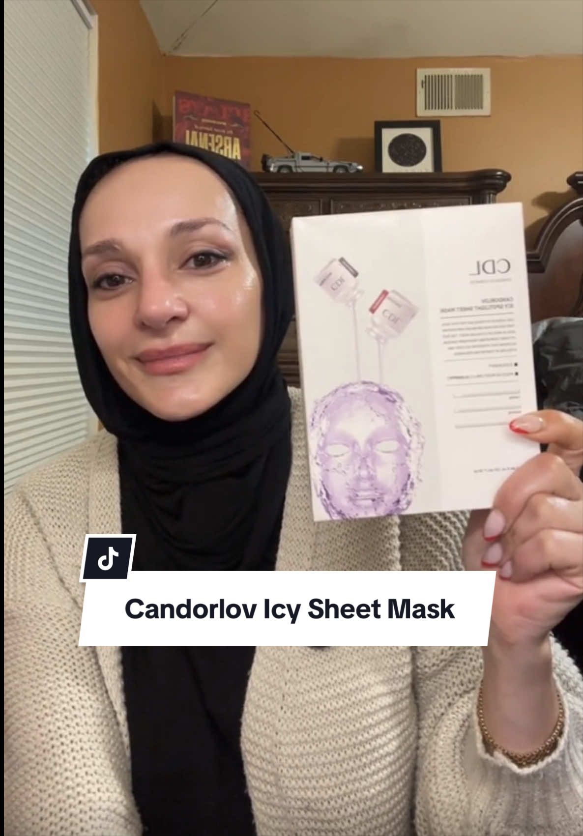TikTok post by @inemanshome for Candorlov US. Caption reads: [...] #skintok #nycesthetician @Candorlov US....