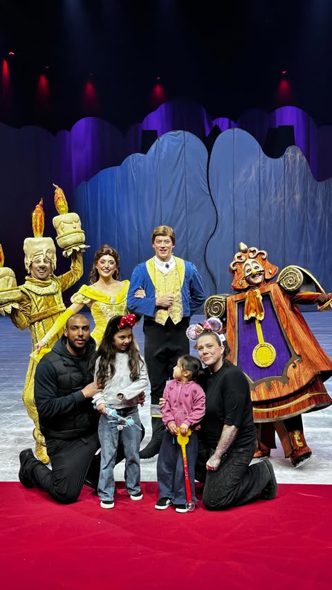 Instagram post by @thelondonlifewithtwokids for Disney On Ice. Caption reads: [...] ✨ Ad/invite My two love abit of Disney on....