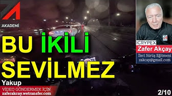 YouTube post by @ZaferAKCAY for WeTransfer. Caption reads: THESE TWO ARE NOT LIKABLE | 5Sriders | Motorcycle....